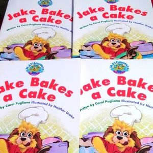 Mathmatazz Book B grade K readers Jake Bakes A Cake